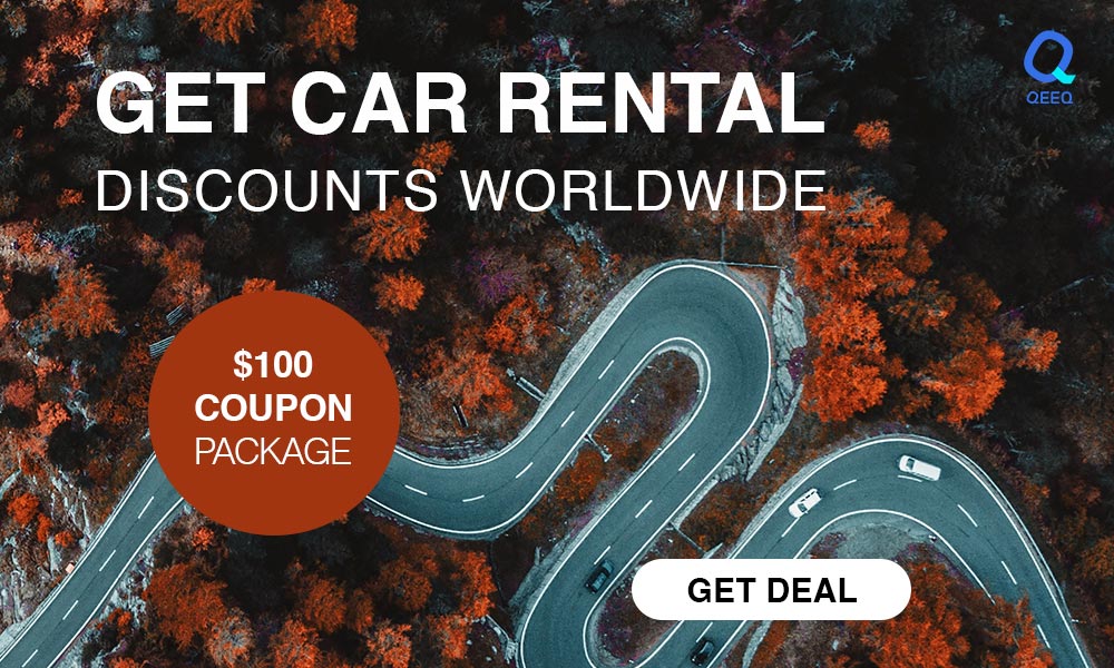 Get Car rental discount Qeeq