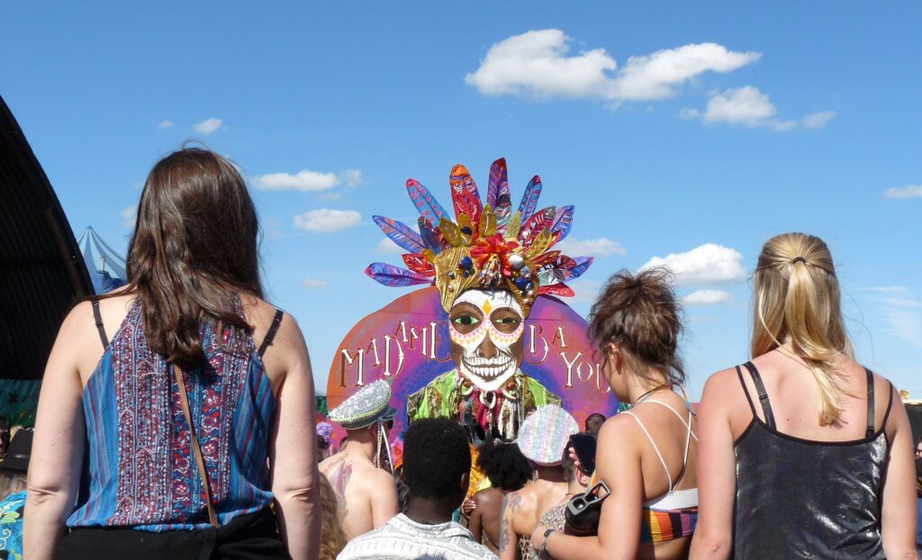 Sustainable Summer Festivals - Shambala festival in UK.