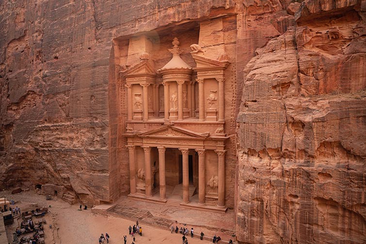 Petra ancient city in Jordan