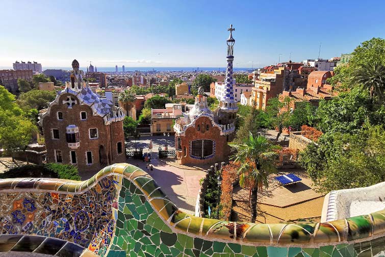 Park Guell in Barcelona