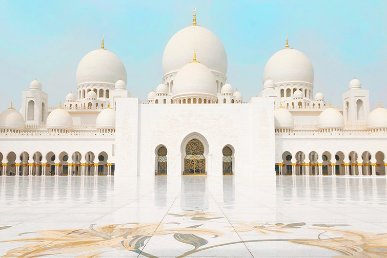 Abu Dhabi mosque