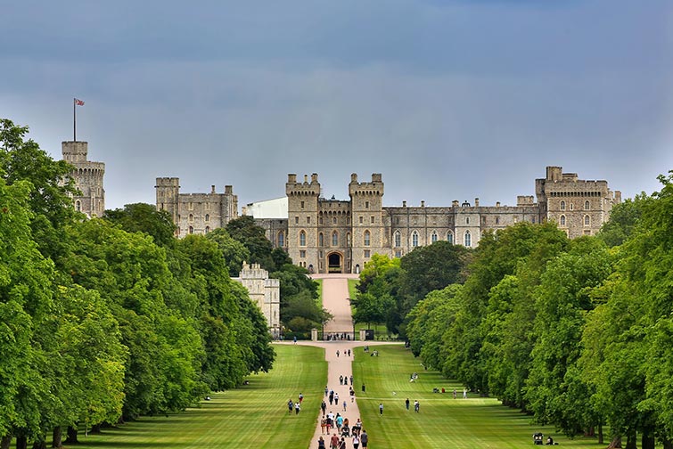 Windsor Castle in the UK